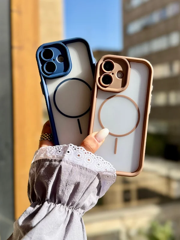 قاب طرح سالید مگ سیف گوشی آیفون 14 پرومکس رنگ: صحرایی، مدل: iPhone 14Promax - Image 2